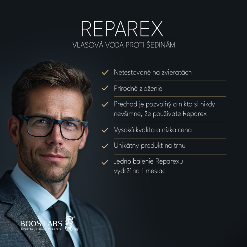 Reparex na bradu a vousy 125 ml