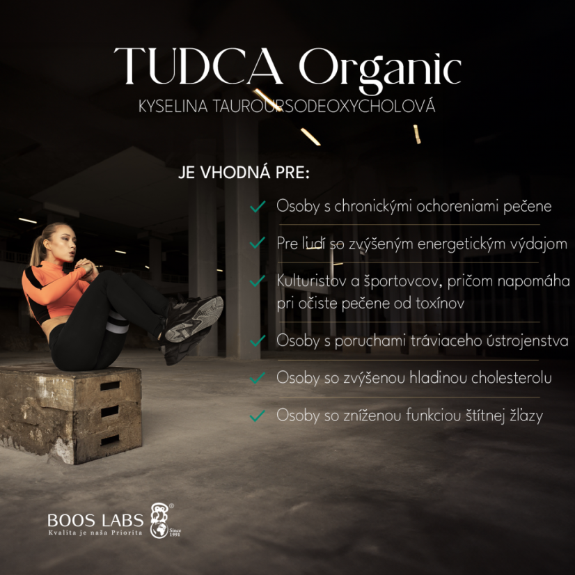 Tudca Organic 100kps + 20kps zdarma - Varianty: Originál balenie