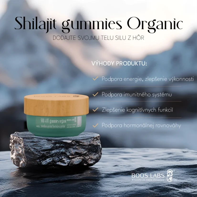 SHILAJIT gummies organic 60kps - Varianty: Originál balenie
