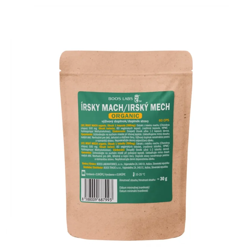 ÍRSKY MACH ORGANIC 120kps - Varianty: Mesačné balenie 60kps