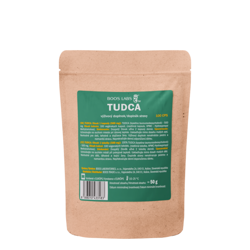 Tudca Organic 100kps + 20kps zadarmo - Varianty: Refill pack